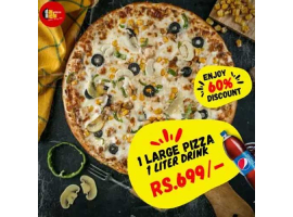 Day Night Pizza! Enjoy 60% Discount On Deal 3 For Rs.699/-image-1127